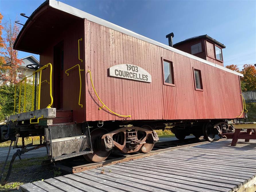 Wagon Lambton-Station 1895 (&copy;Espace aux Rives du temps)