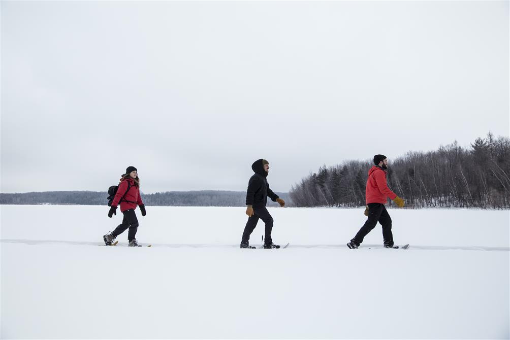 Raquette (&copy;PARC NATIONAL DE LA YAMASKA / SEPAQ)