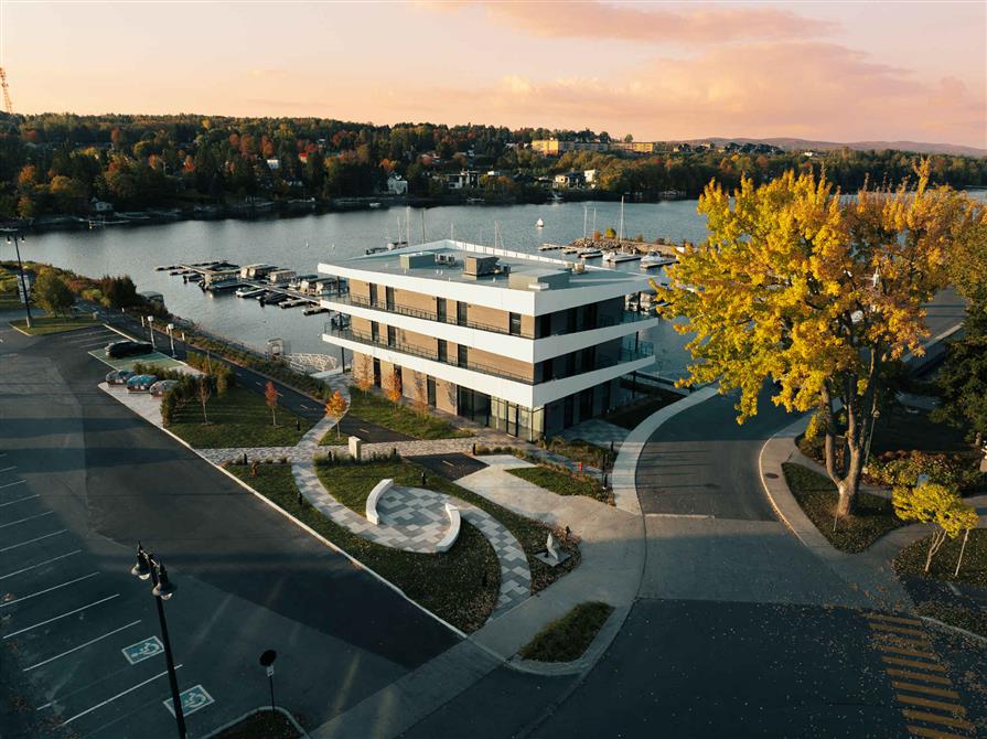 Capitainerie (&copy;La capitainerie du Lac Mégantic)