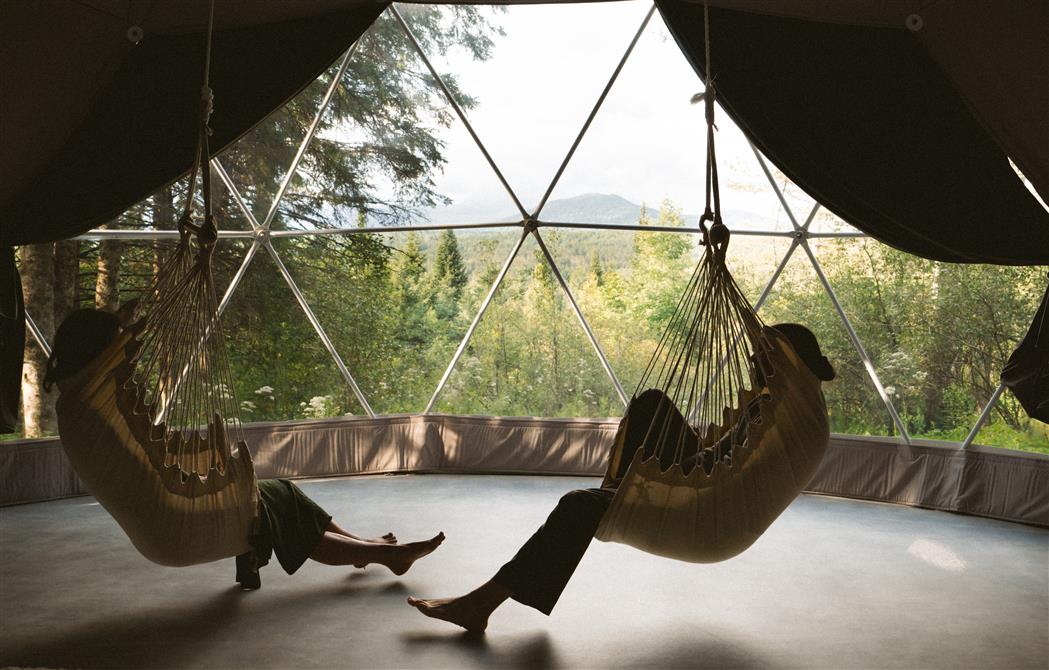 dôme prêt-à-camper (&copy;Coconutlulaby)