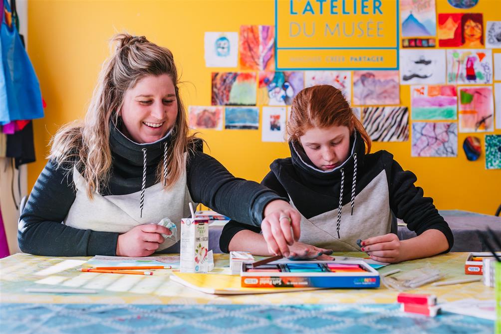 Atelier de création À la manière des artistes de la collection (&copy;Jean-Michel Naud)